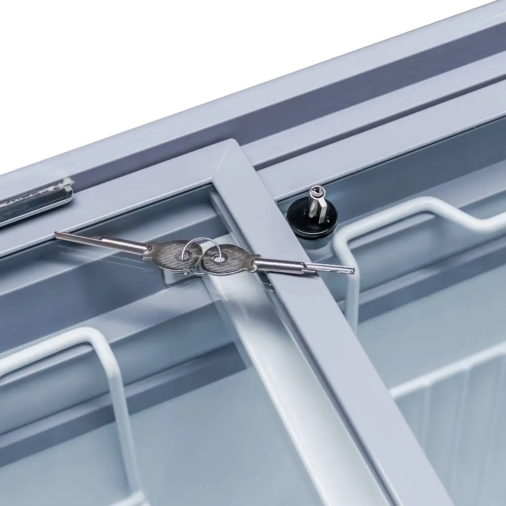 Congelator orizontal cu geam de sticla 430L, YETI X180 [4]