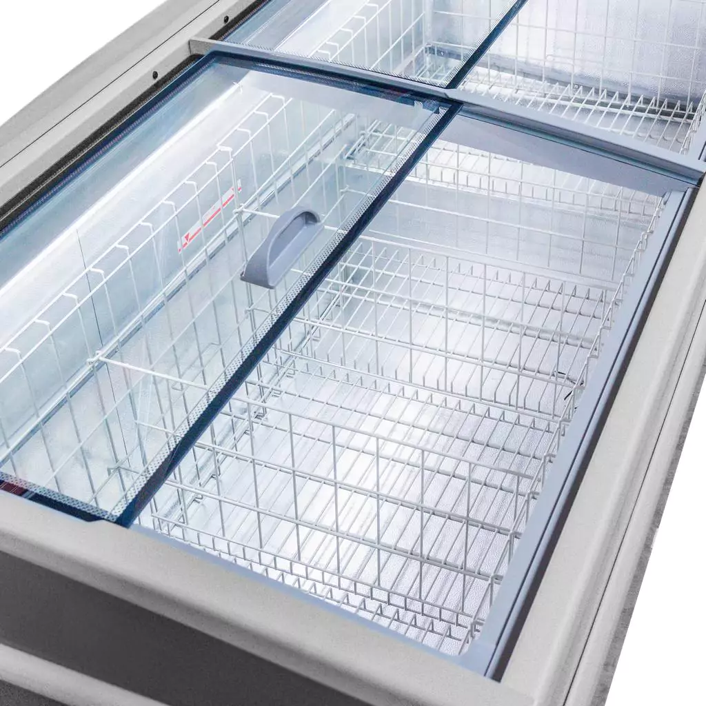Congelator orizontal cu geam de sticla 437L, NoFrost [6]