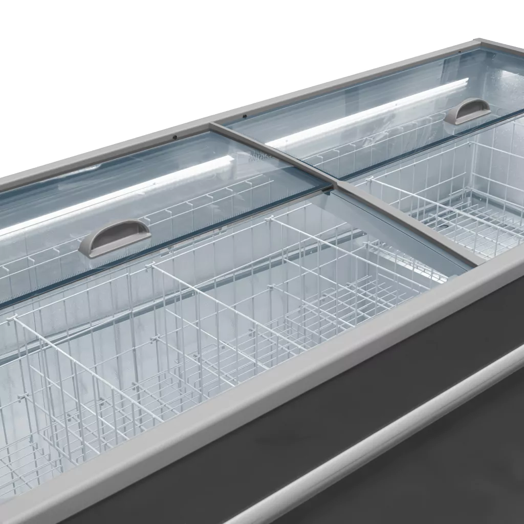Congelator orizontal cu geam de sticla 621L, NoFrost [2]