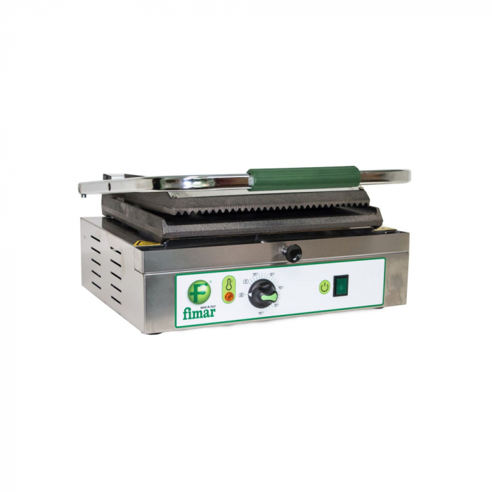 Contact grill 340×230 mm mixt neted-striat, 230V, 2,2 kW, PE35LN [1]