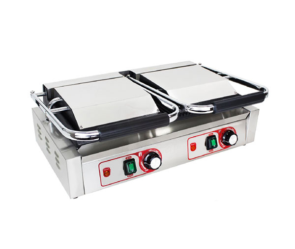 Contact grill panini dublu striat-neted, 230V, 3,6kW, BKG8 [2]