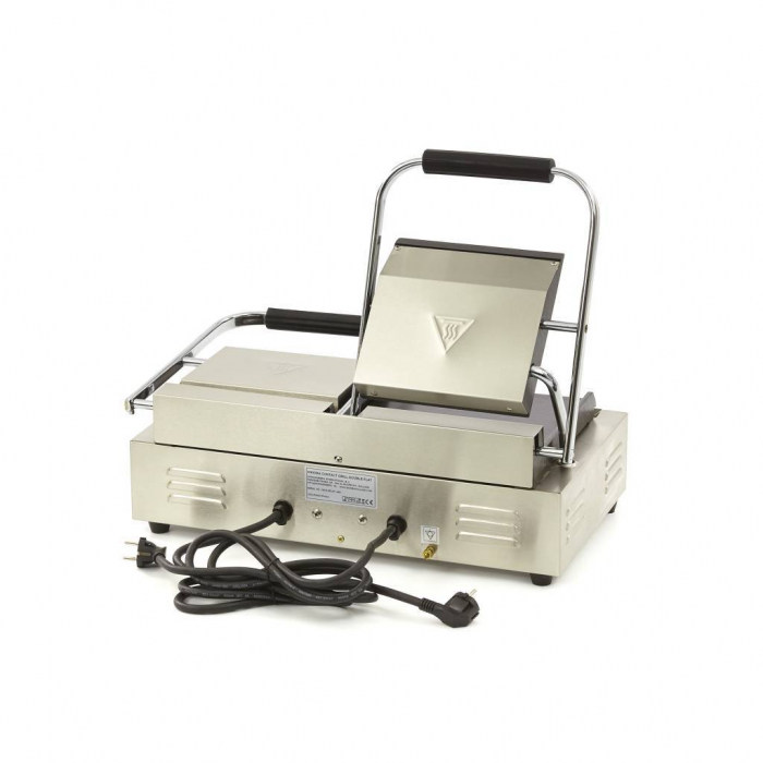 Contact grill neted dublu, 230V, 1800W,  220×235 mm [5]
