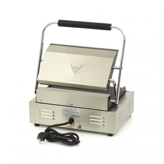 Contact grill striat panini sandwich, 230V, 2200 W, 335×220 mm [5]
