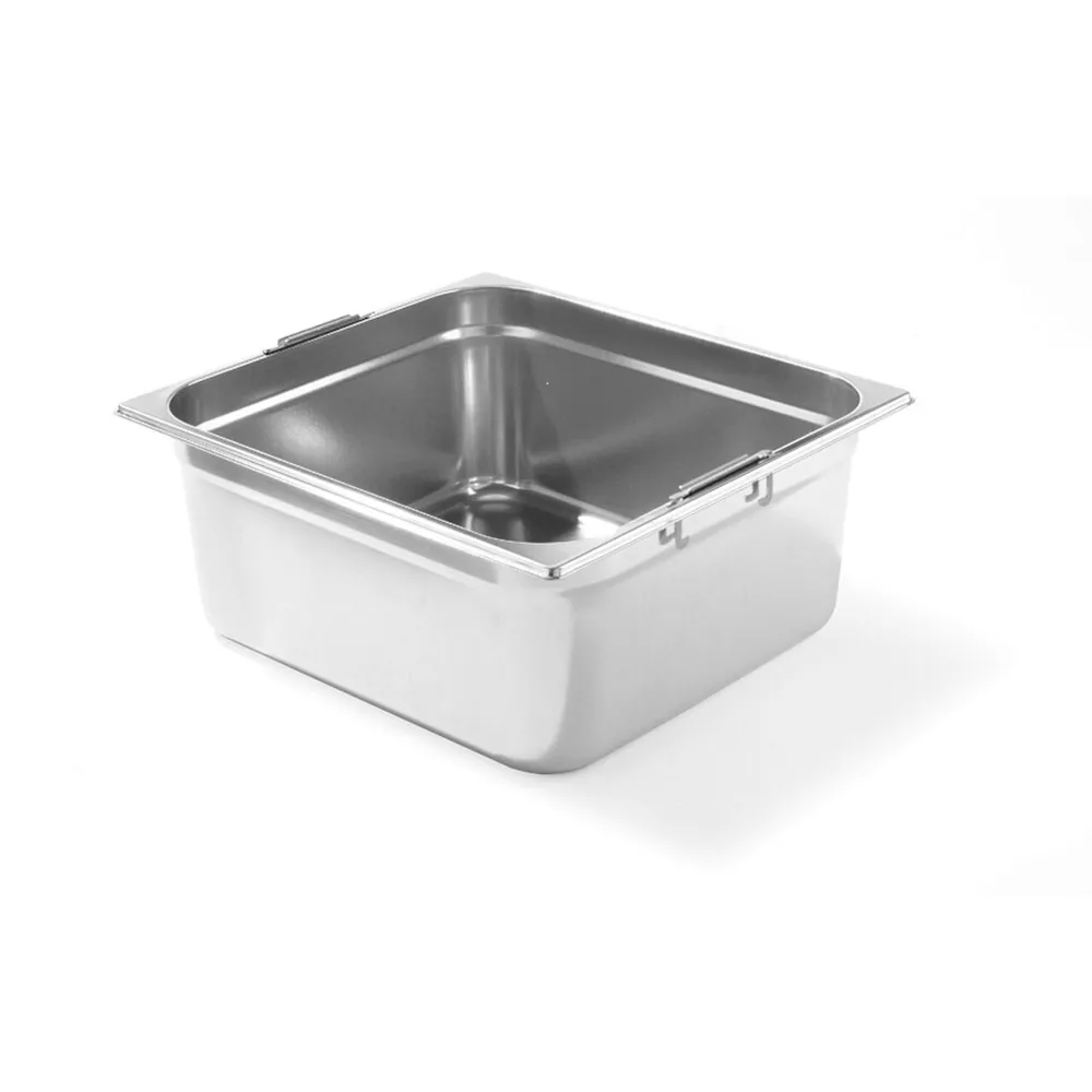 Container Gastronorm GN 2/3, inox, 18L, cu manere [1]
