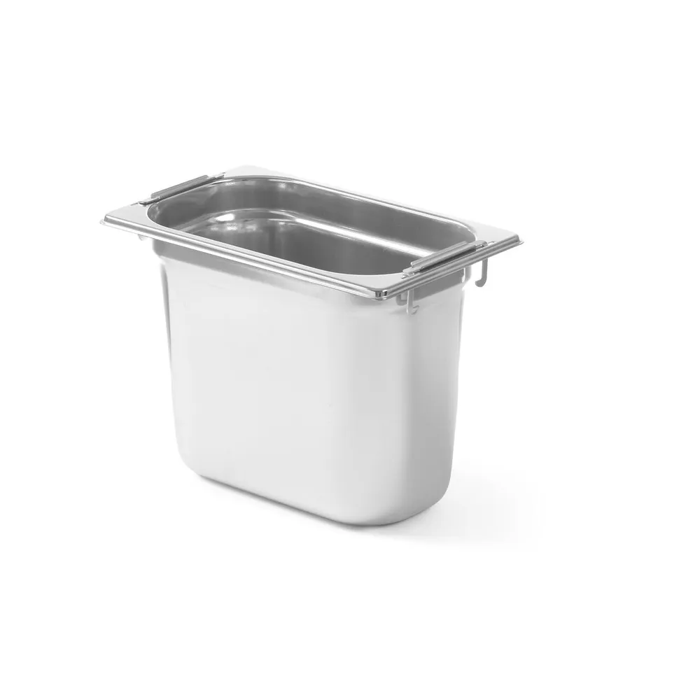 Container GN 1/4, 5.5L, inox, manere retractabile [1]