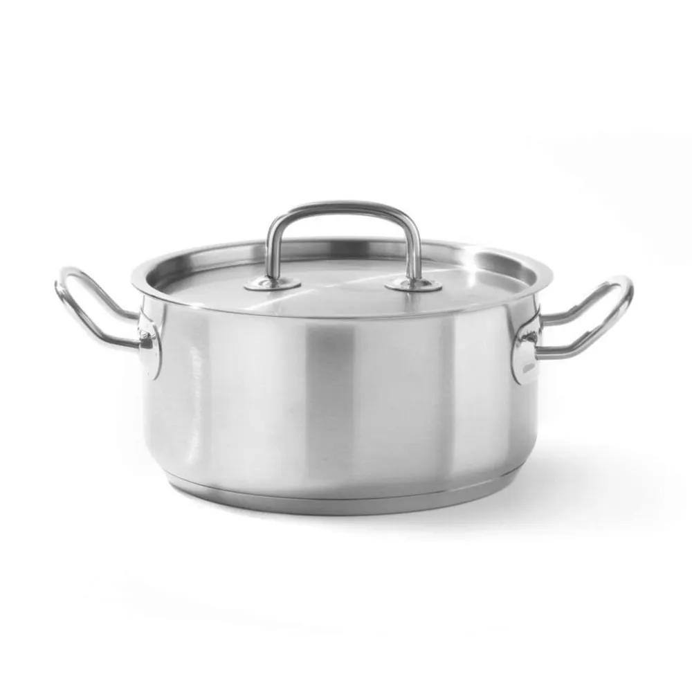 Cratita cu capac, 4,8L, 24cm, inox, pentru inductie [1]