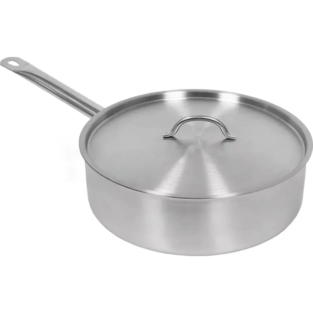 Cratita cu capac din inox 7l, 30x10cm [4]