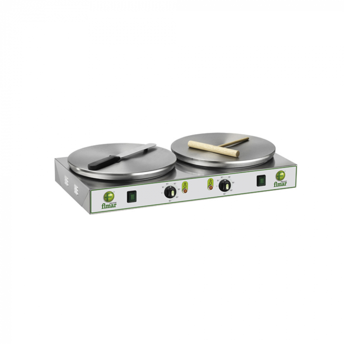 Crepiera clatite electrica 2× Ø350 mm, 400V, 4,8 kW, CRP2N [1]