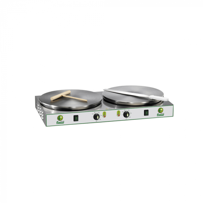 Crepiera clatite electrica 2x Ø400 mm, 400V, 5,5 kW, CRP42 [1]