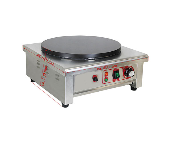 Crepiera clatite electrica 400 mm, 230V, 3kW, BC40-1 [3]