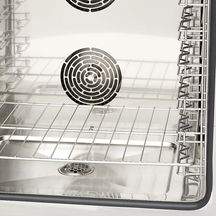 Cuptor Combi cu aburi 10 tavi 1/1 GN, digital, 400V, 11800W [4]