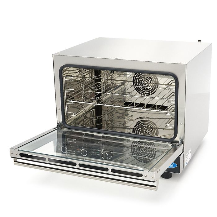 Cuptor Combi cu aburi 4 tavi 1/1 GN, analog, 400V, 5800W [4]