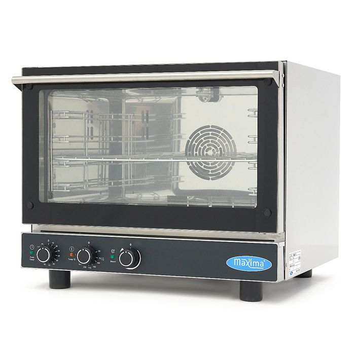 Cuptor Combi cu aburi 4 tavi 1/1 GN, analog, 400V, 5800W [1]
