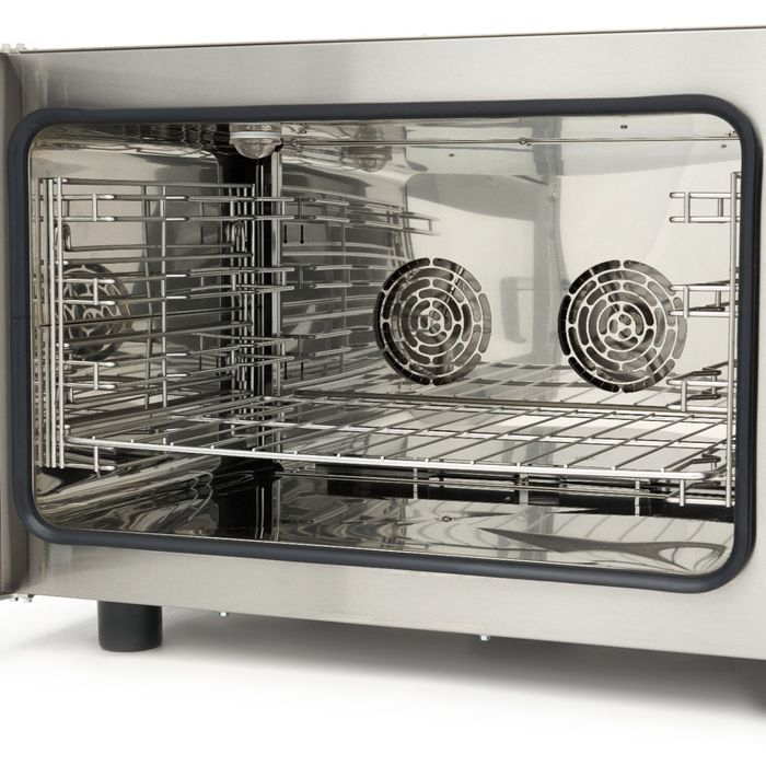 Cuptor Combi cu aburi 4 tavi 1/1 GN, analog, 400V, 6500W [3]