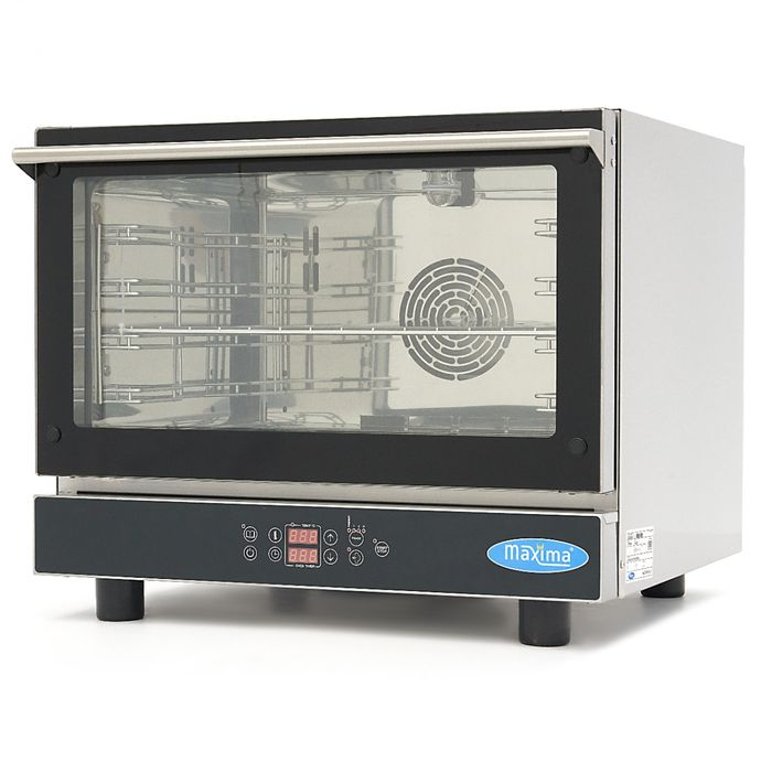 Cuptor Combi cu aburi 4 tavi 1/1 GN, digital, 400V, 5800W [1]