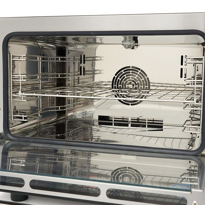 Cuptor Combi cu aburi 4 tavi 1/1 GN, digital, 400V, 5800W [3]