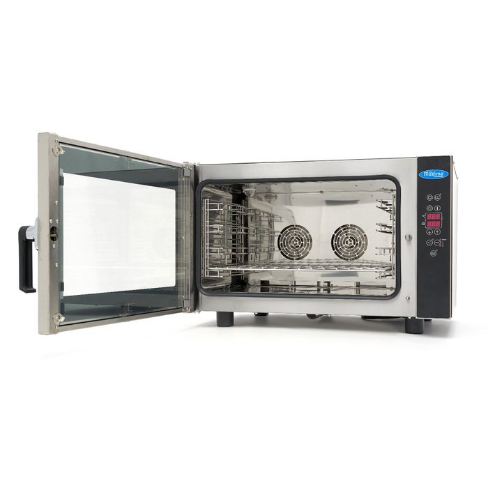 Cuptor Combi cu aburi 4 tavi 1/1 GN, digital, 400V, 6500W [5]