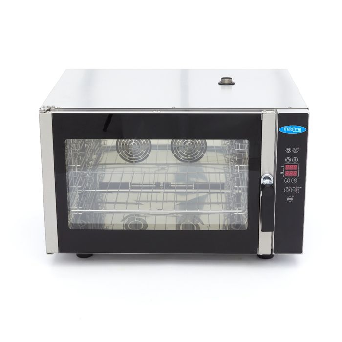 Cuptor Combi cu aburi 4 tavi 1/1 GN, digital, 400V, 6500W [8]