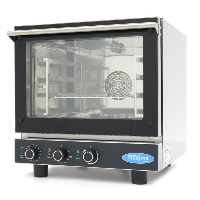 Cuptor Combi cu aburi 4 tavi 2/3 GN, analog, 230V, 3300W [1]