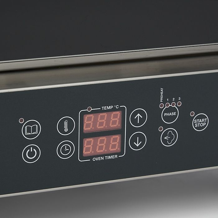 Cuptor Combi cu aburi 4 tavi 2/3 GN, digital, 230V, 3300W [7]