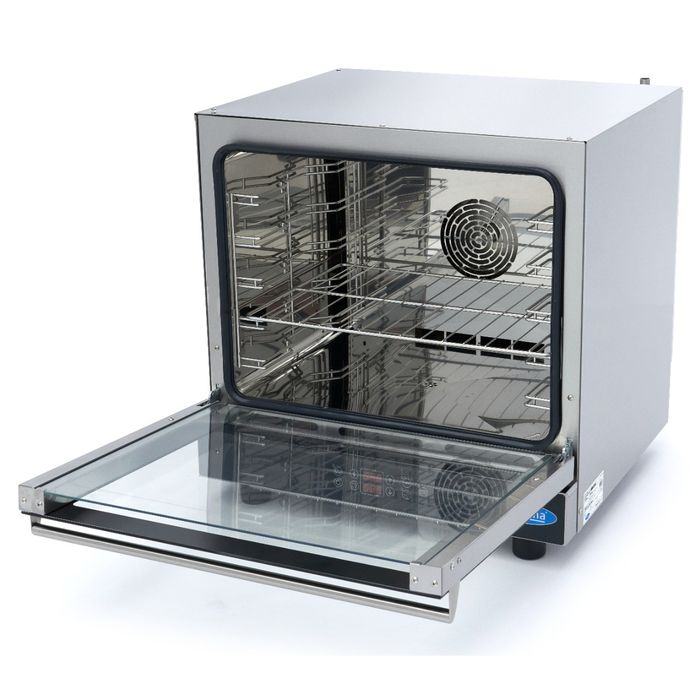 Cuptor Combi cu aburi 5 tavi 1/1 GN, digital, 400V, 5800W [3]