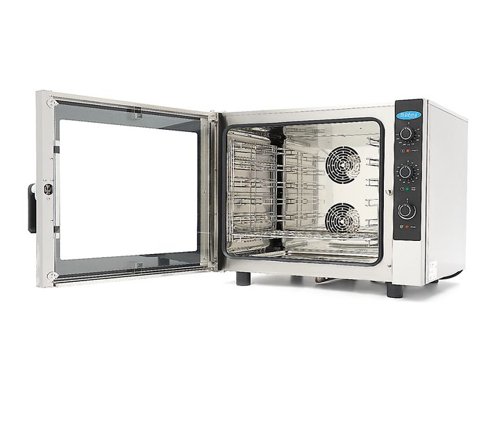 Cuptor Combi cu aburi 6 tavi 1/1 GN, analog, 400V, 7900W [8]
