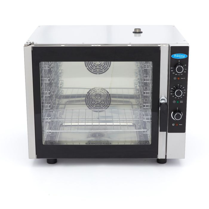 Cuptor Combi cu aburi 6 tavi 1/1 GN, analog, 400V, 7900W [2]