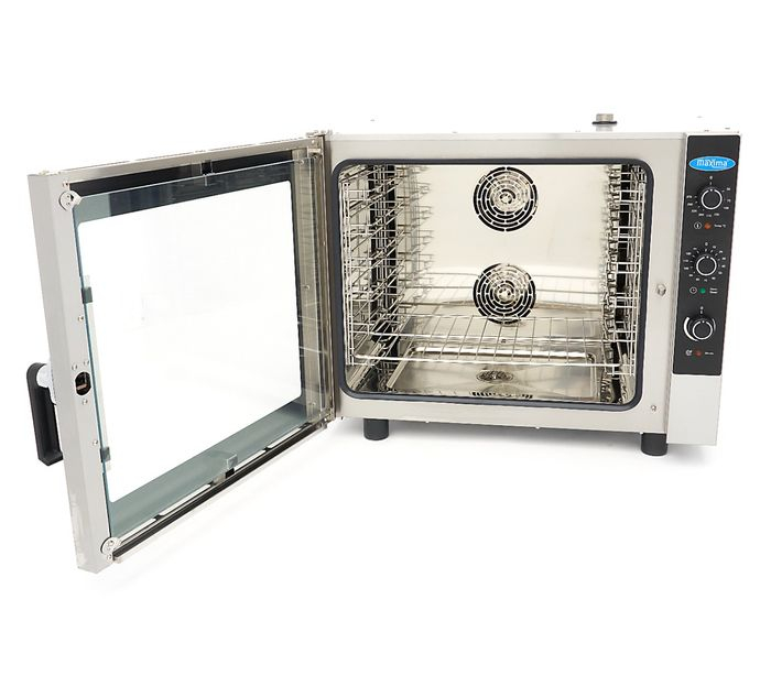Cuptor Combi cu aburi 6 tavi 1/1 GN, analog, 400V, 7900W [7]