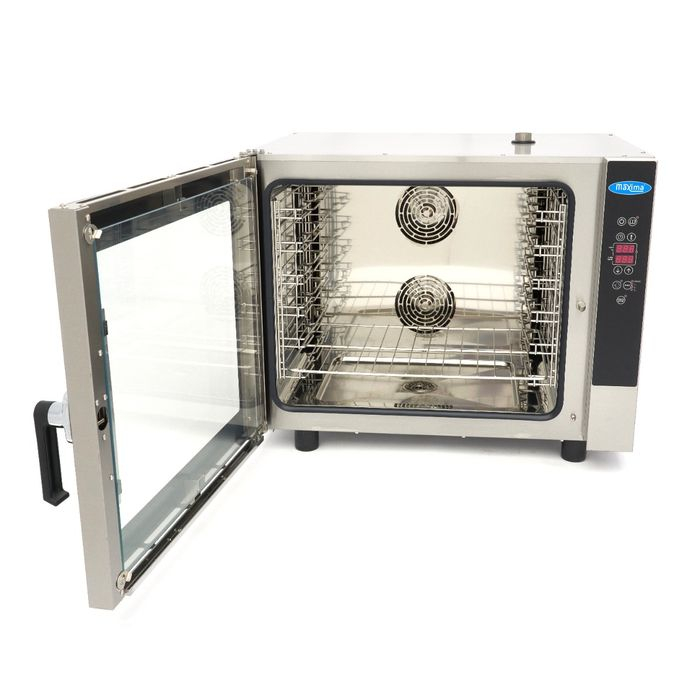 Cuptor Combi cu aburi 6 tavi 1/1 GN, digital, 400V, 7900W [6]