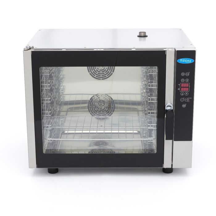Cuptor Combi cu aburi 6 tavi 1/1 GN, digital, 400V, 7900W [1]