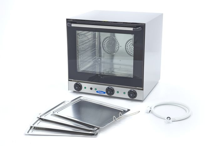 Cuptor cu ventilatie, grill si aburi 4 tavi, timer integrat [6]