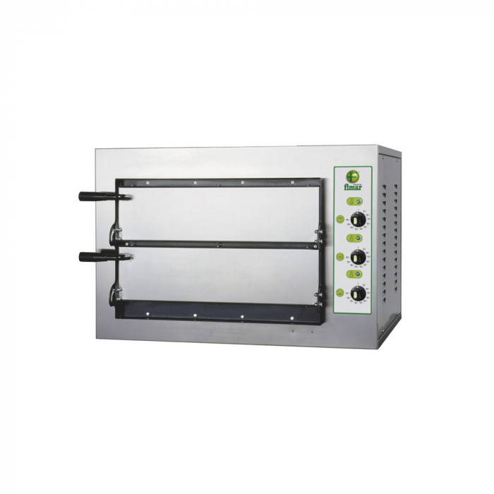 Cuptor de pizza electric cu panou analog, 400V, 6 kW, MINI [1]