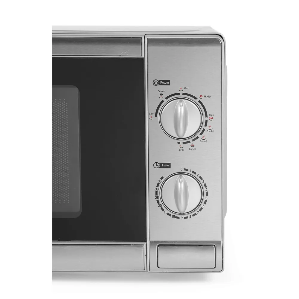 Cuptor microunde cu grill, 20L, inox, putere 700W [2]