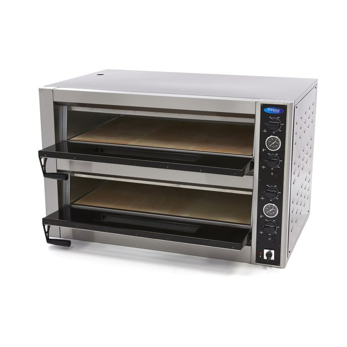 Cuptor pizza 12 x Ø30cm, dublu, putere 12000W, alimentare 400V [7]