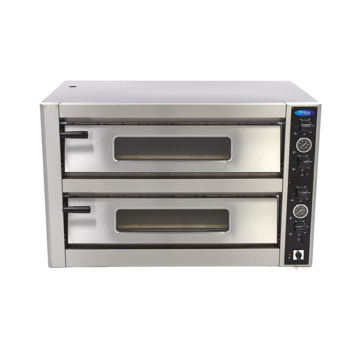 Cuptor pizza 12 x Ø30cm, dublu, putere 12000W, alimentare 400V [2]