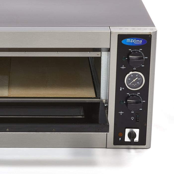 Cuptor pizza 4 x Ø30cm, temperatura reglabila 50-500gradeC, putere 5000W [5]