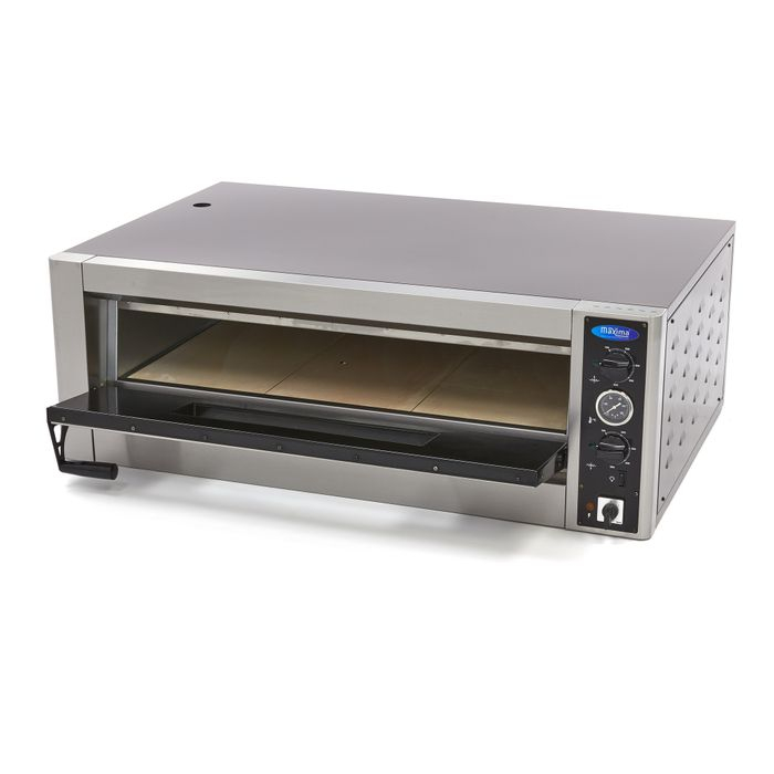 Cuptor pizza 6 x Ø30cm, 400V, putere 6000W, izolare termica [7]