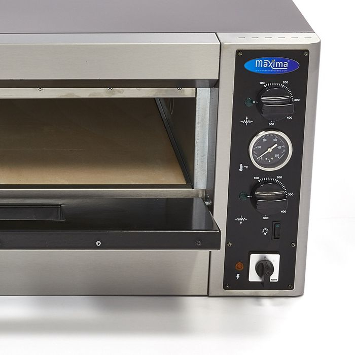 Cuptor pizza 6 x Ø30cm, 400V, putere 6000W, izolare termica [5]