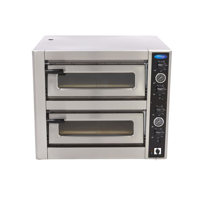 Cuptor pizza 8 x Ø30cm, dublu, izolare termica, putere 10000W [2]