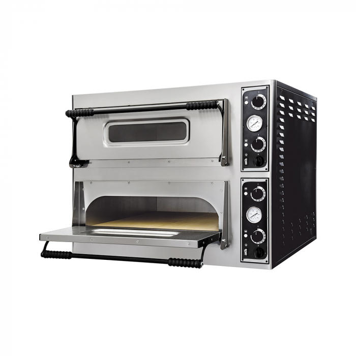 Cuptor pizza electric 4+4 pizze, Ø 32 cm, 12,0 kW, 400V [2]