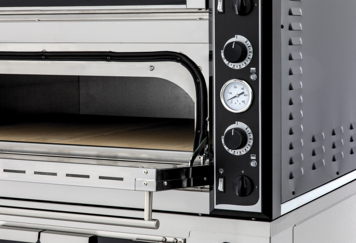 Cuptor pizza electric 9+9 pizze, Ø 35 cm, 26,4 kW, 400V [3]