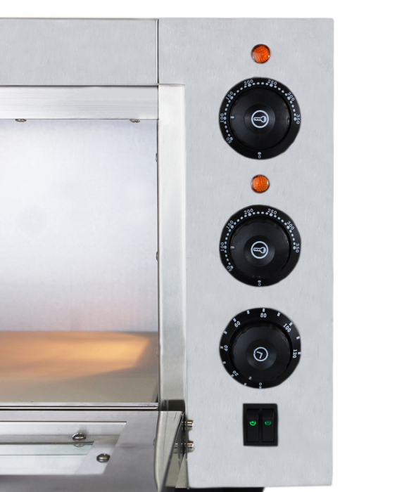 Cuptor pizza micro cu 1 camera Ø 35 cm, 230V, 2,5kW, BPO35-1 [5]