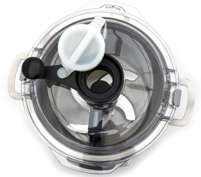 Cutter alimentar 18 litri, 2600W, inox, 2 viteze, pulse [4]
