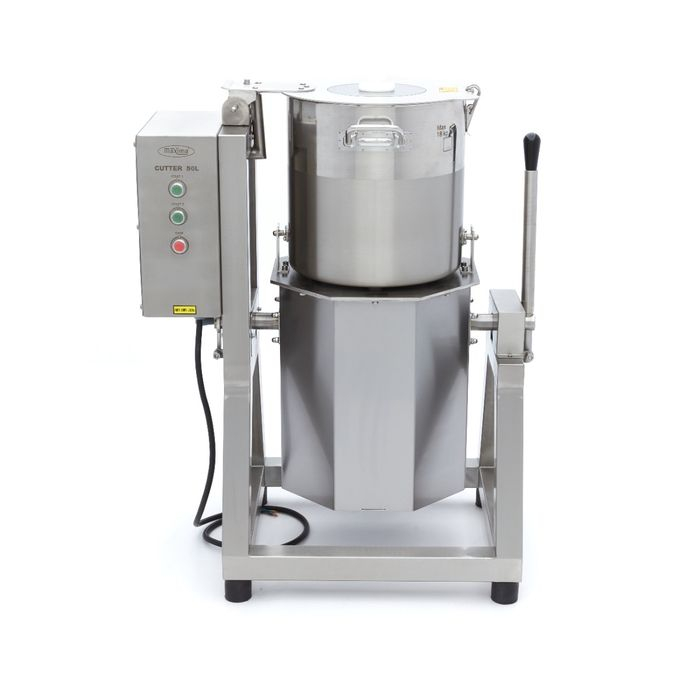 Cutter alimentar 50 litri, 6000W, 3 faze, model de podea [9]
