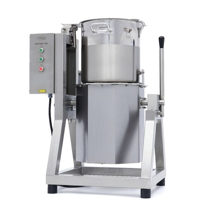 Cutter alimentar 50 litri, 6000W, 3 faze, model de podea [1]