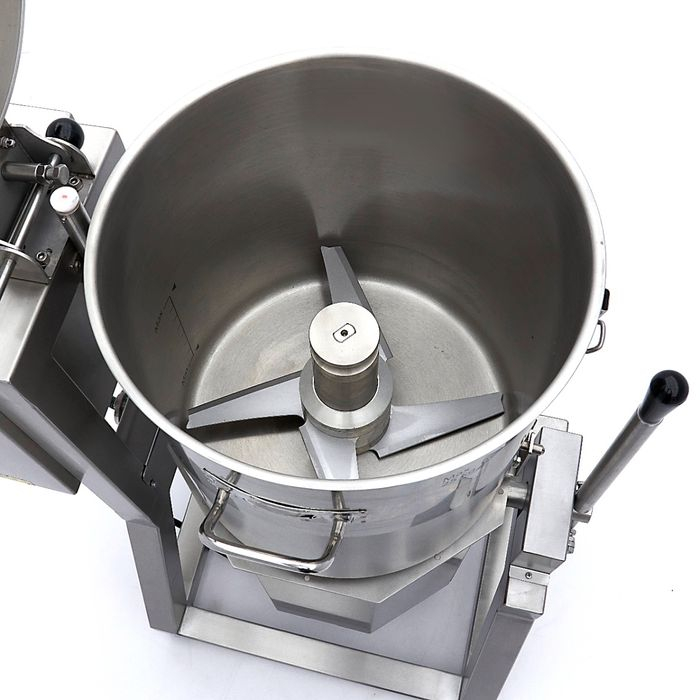Cutter alimentar 70 litri, 7800W, 3 faze, inox, model de podea [4]