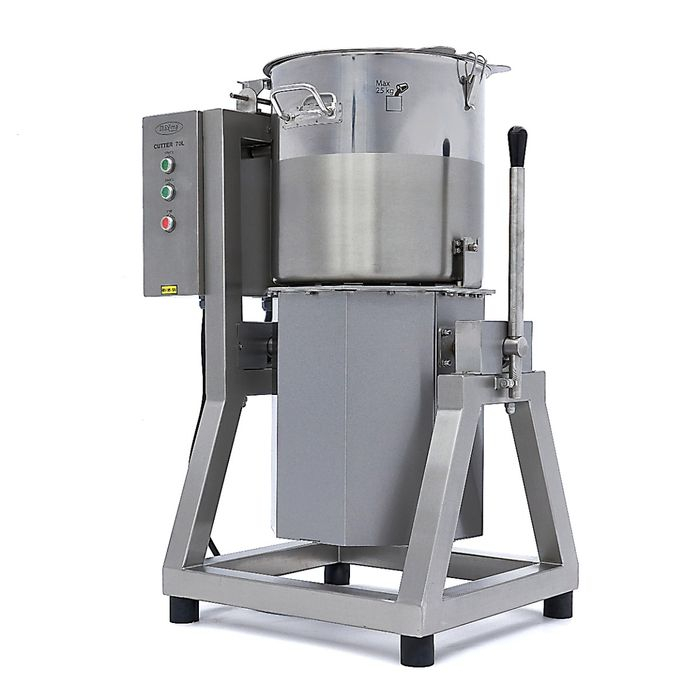 Cutter alimentar 70 litri, 7800W, 3 faze, inox, model de podea [1]