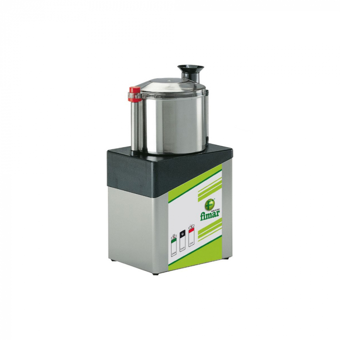 Cutter bucătărie profesional 5 litri, 1 viteză, 0.75kW, 400V, CL5 [1]