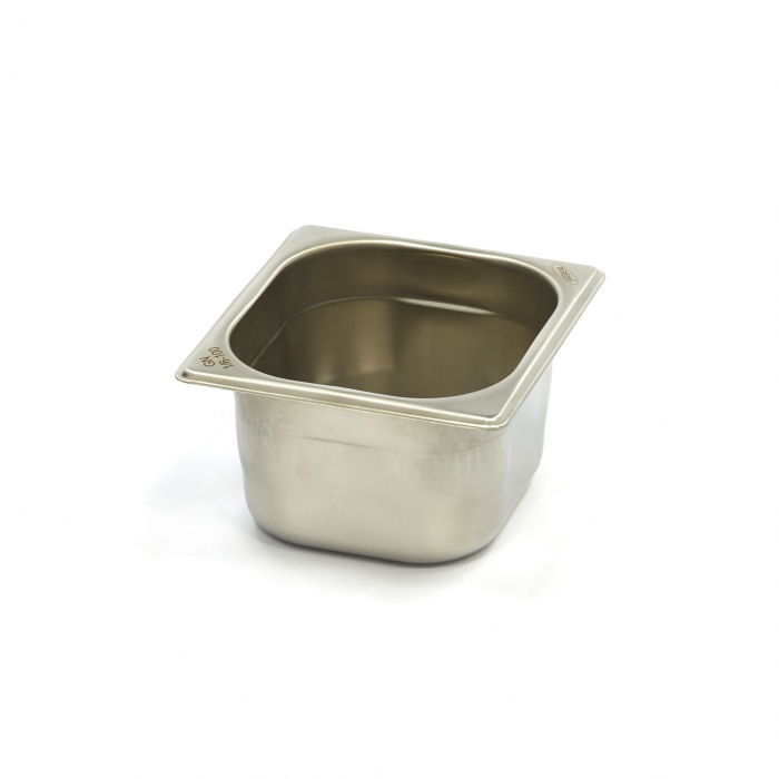 Tava Gastronorm inox GN 1/6, adancime 100 mm [1]