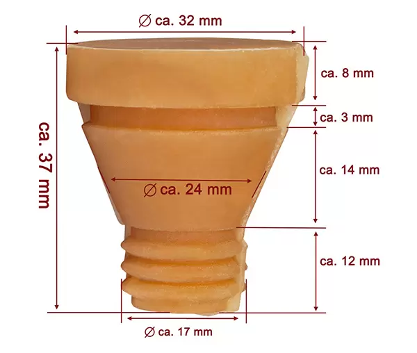Degete deplumator Ø 32 mm [2]
